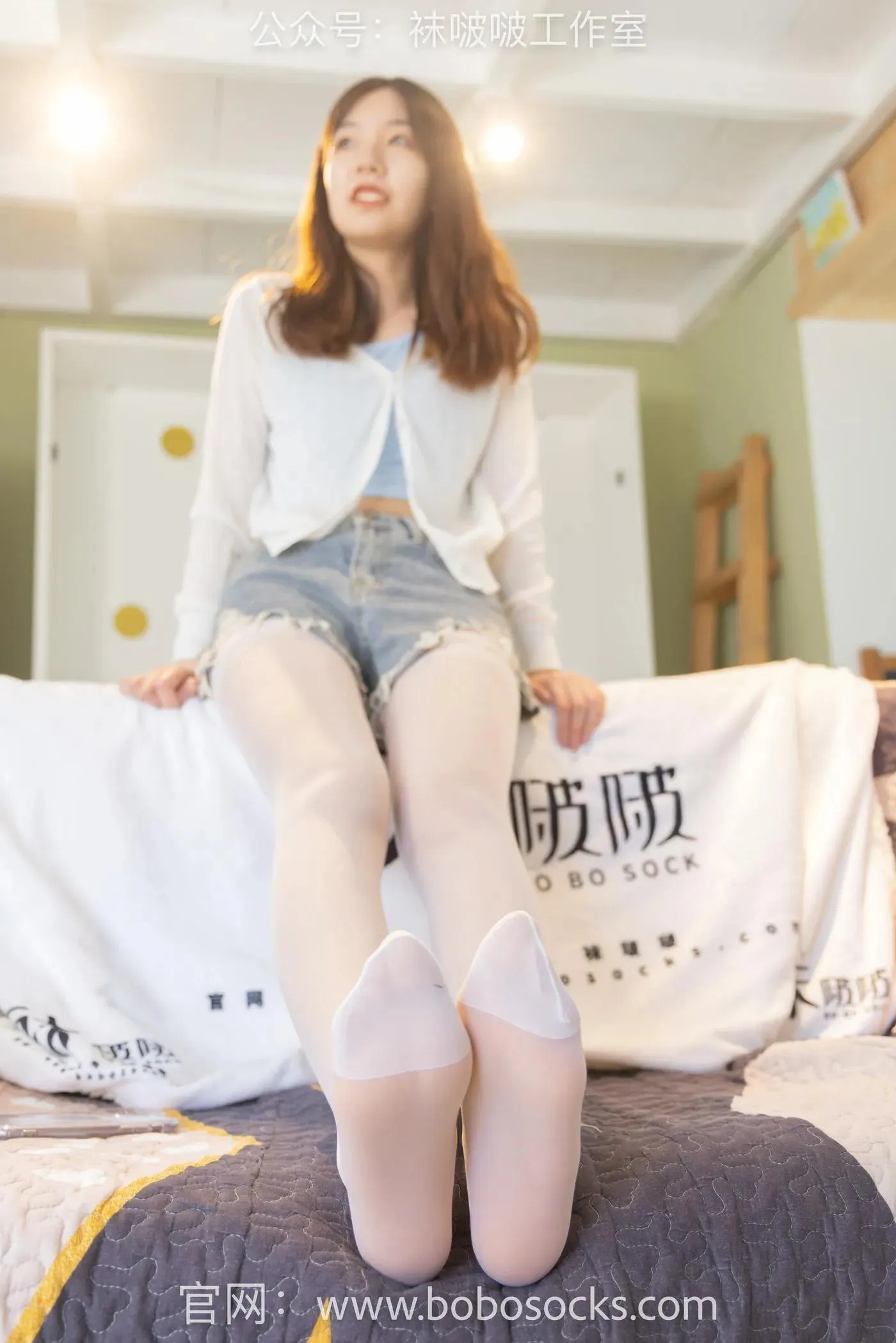 [BoBoSocks袜啵啵]NO.102 小甜豆-板鞋、白丝 [140P]插图7
